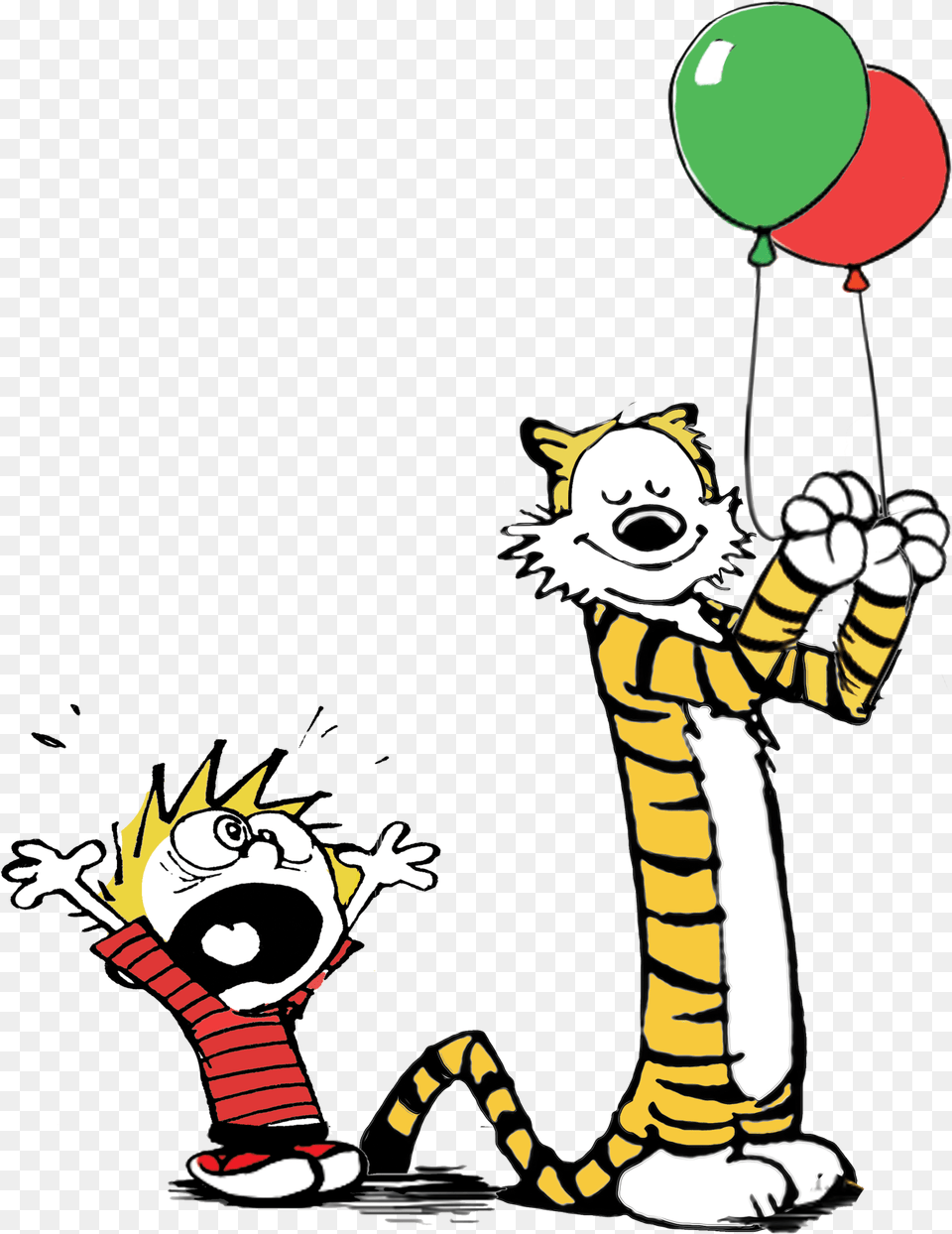 Mando Calvin And Hobbes Ballon Calvin And Hobbes, Book, Comics, Publication, Balloon Free Png Download