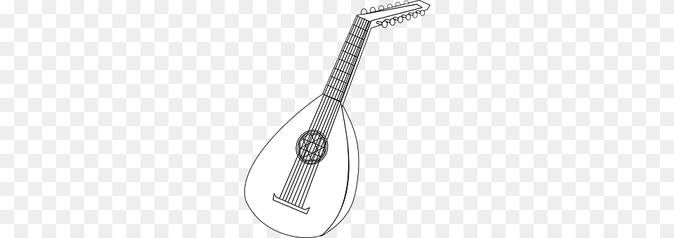 Mandolin Lute, Musical Instrument, Guitar Free Png
