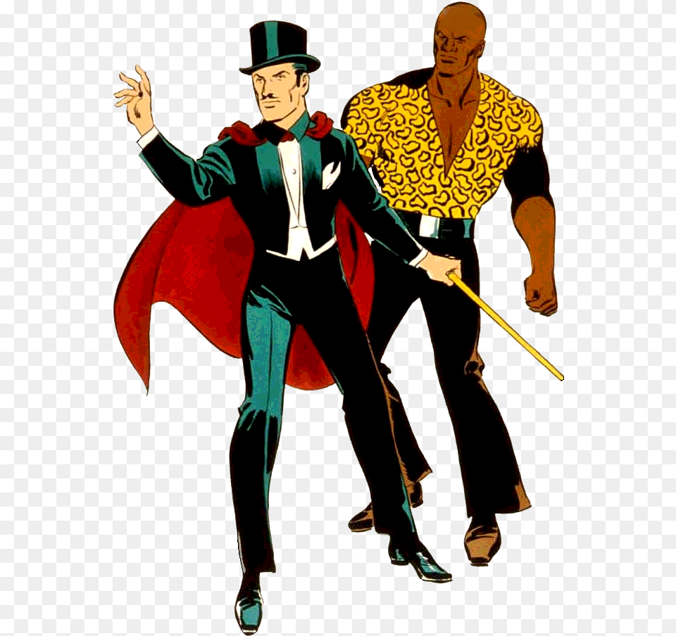 Mandrake The Magician And Lothar Mandrake The Magician Lothar, Adult, Person, Woman, Female Free Transparent Png