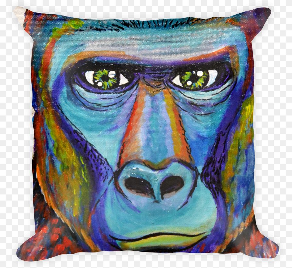 Mandrill Download Cushion, Home Decor, Pillow, Art, Person Png Image