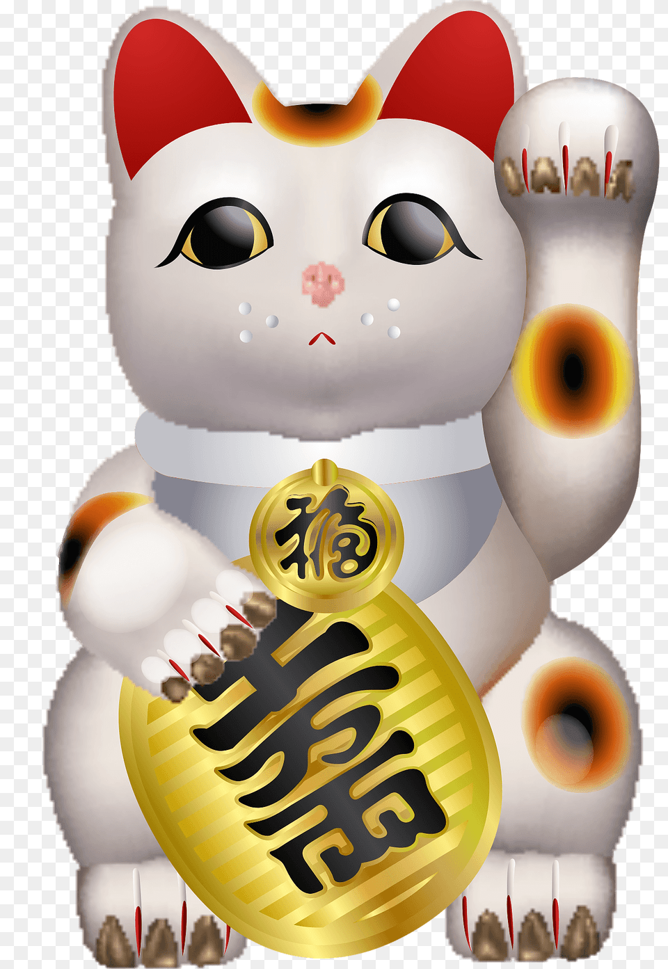 Maneki Neko Japanese Cat Clipart, Winter, Snowman, Snow, Outdoors Free Png