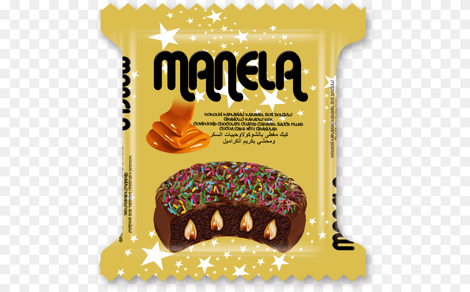 Manela Cocoa Coated Sauce Filled Round Chocolate Cake Manela Cake, Food, Sweets, Birthday Cake, Cream Free Png