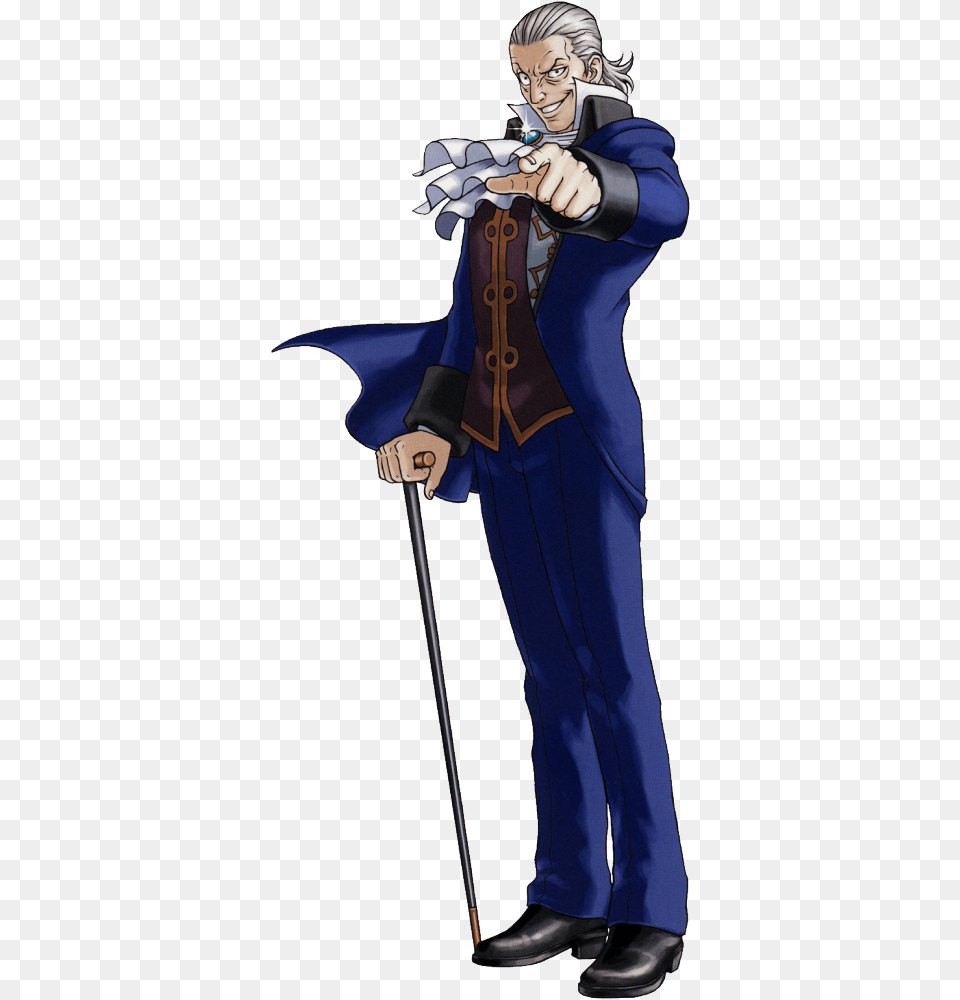 Manfred Von Karma Oa Manfred Von Karma, Book, Publication, Comics, Adult Free Transparent Png