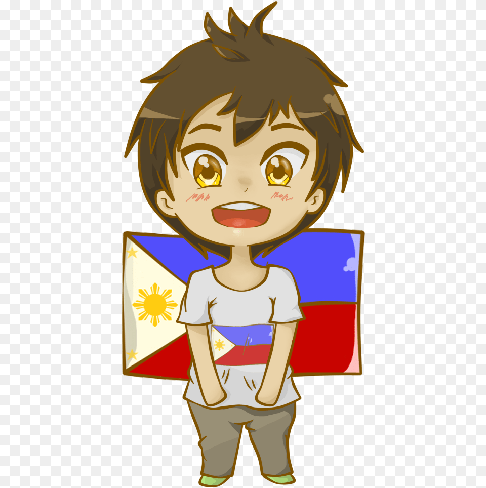 Manga Boy Clipart Filipino Boy Filipino Chibi, Book, Comics, Publication, Baby Free Png