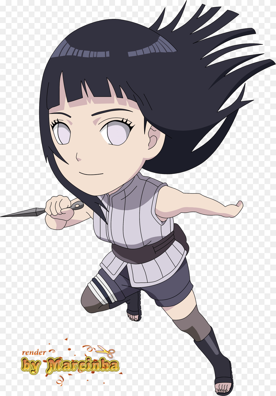 Manga Chibi Triste Neu Shippuden Hinata The Last Chibi Hinata The Last Chibi, Book, Comics, Publication, Baby Png Image