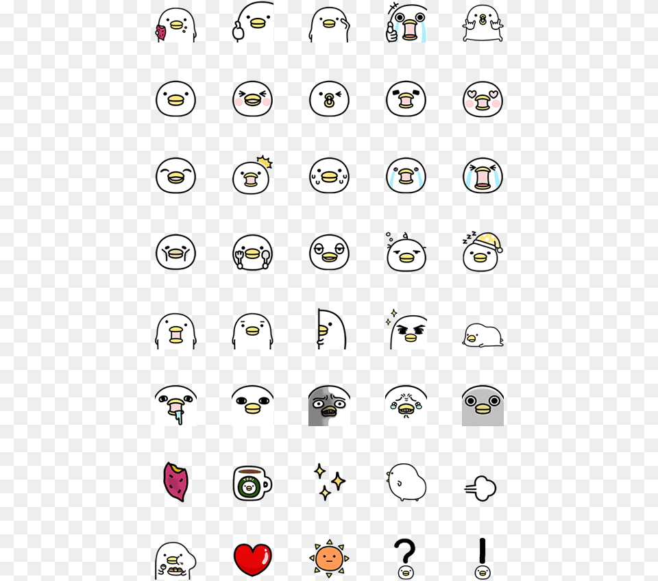 Manga Emoji, Animal, Bird, Text, Face Free Png