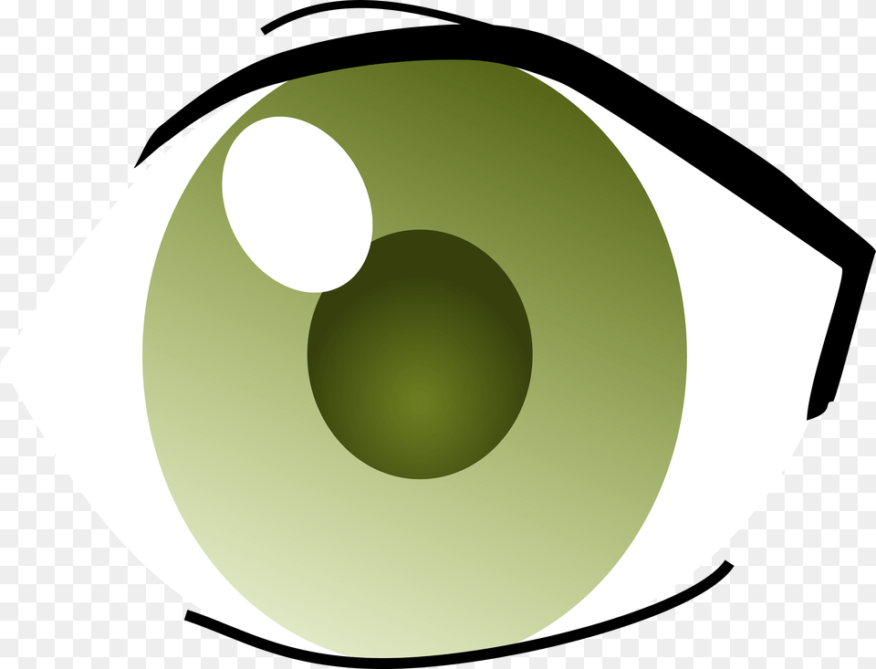 Manga Eye Clip Arts Manga Eye, Green, Paper Png Image