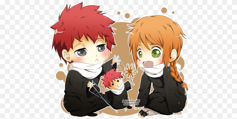 Manga Naruto And Sasori Cartoon, Book, Comics, Publication, Baby Png Image