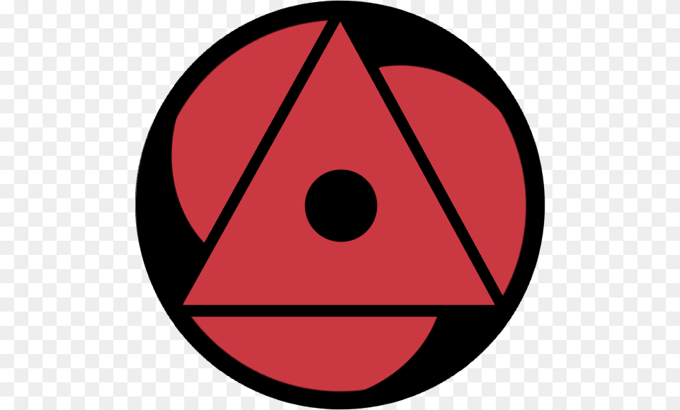 Mangekyo Sharingan Quiz, Triangle, Disk Free Png Download