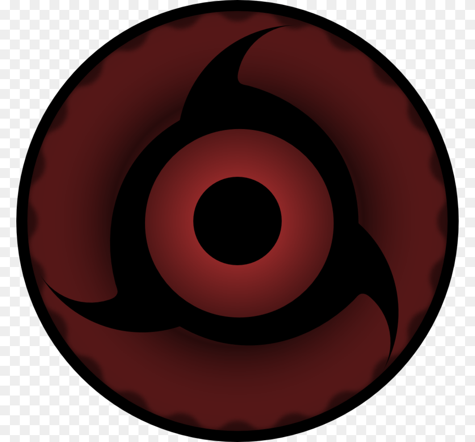 Mangekyou Sharingan, Maroon, Sphere, Spiral, Disk Free Png