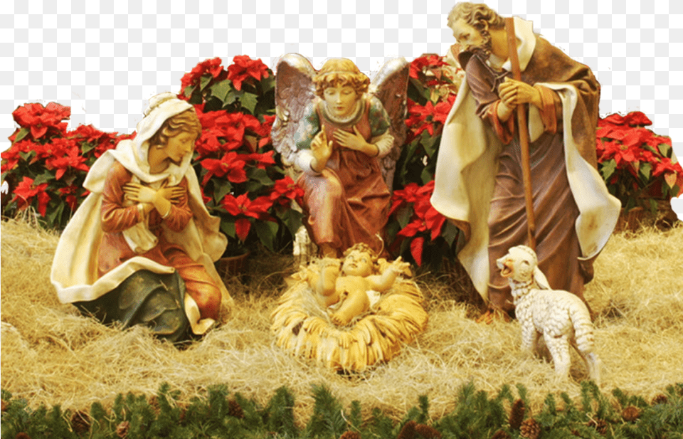 Manger Clear Manger Family Of Jesus, Adult, Wedding, Person, Woman Png Image
