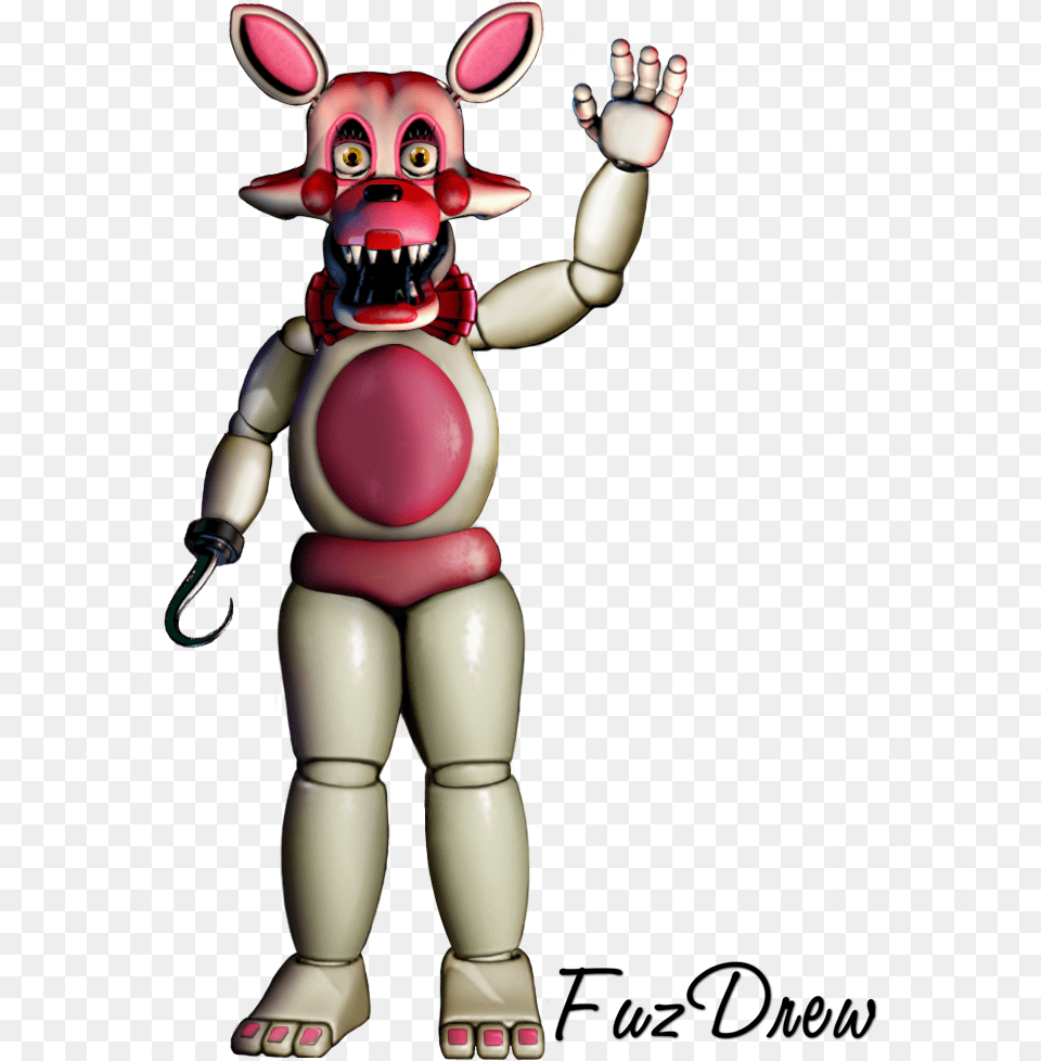Mangle Toy Foxy, Robot, Baby, Person Free Png Download