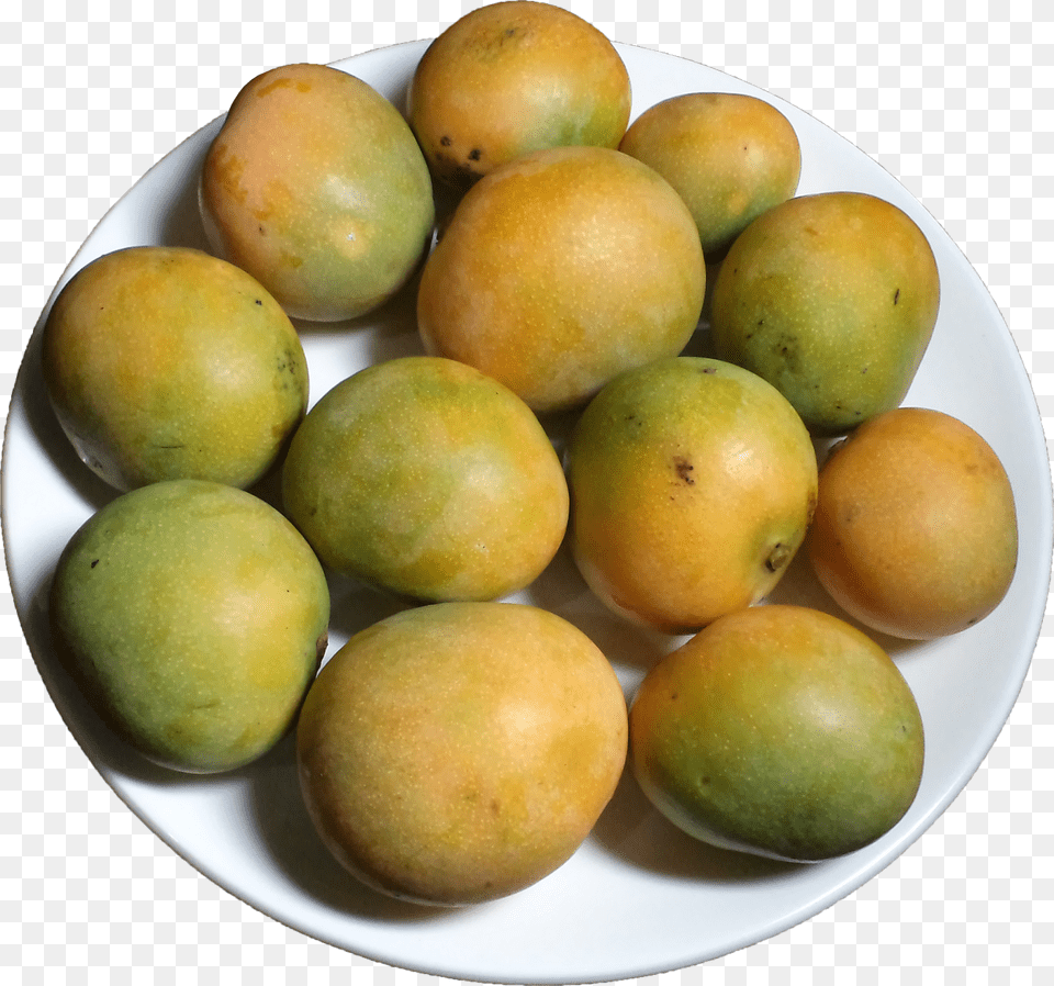 Mango, Food, Fruit, Plant, Plate Free Png Download
