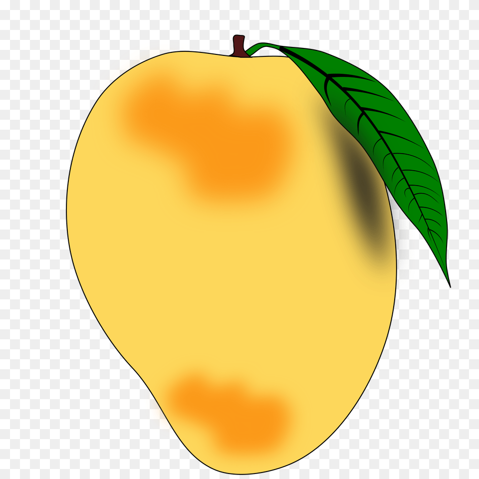 Mango Clip Art Images Black, Produce, Food, Fruit, Plant Free Transparent Png