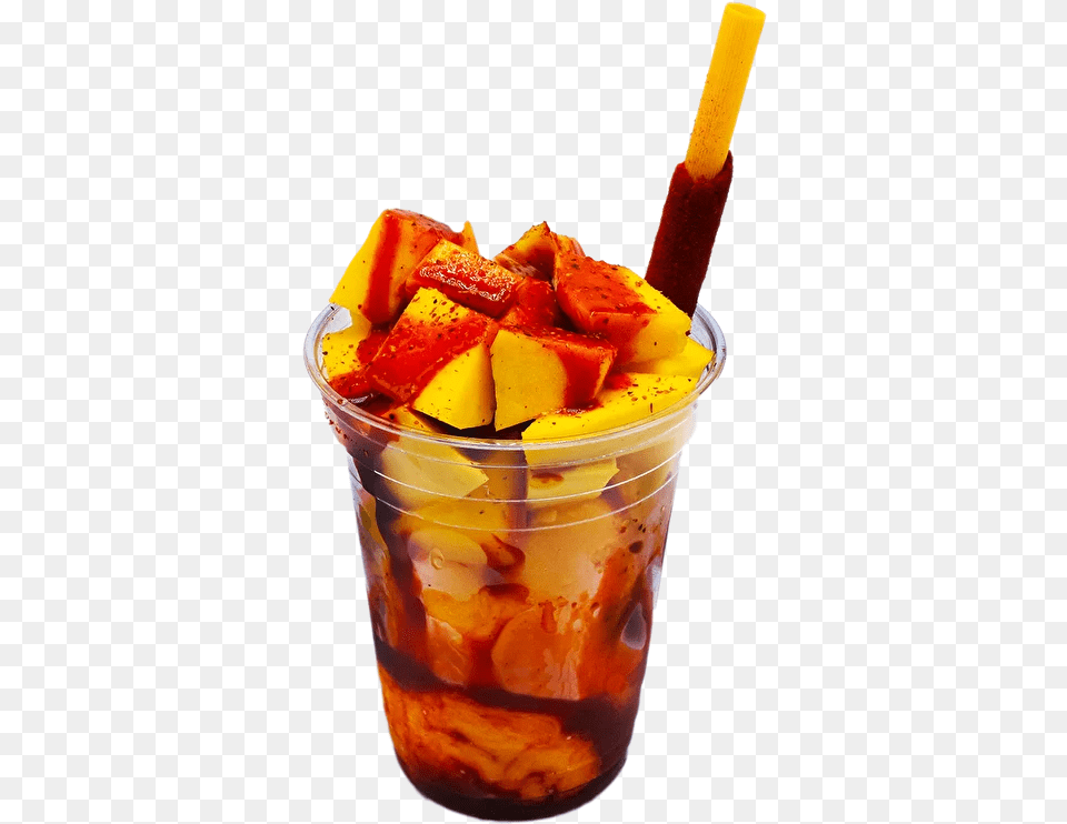 Mango Crazy Mango In A Cup, Cream, Dessert, Food, Sundae Png Image