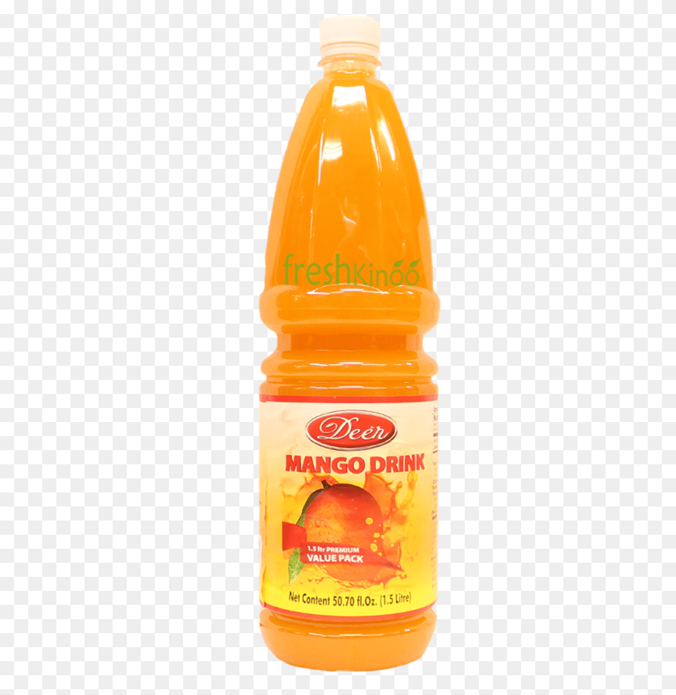 Mango Drink Juice Plastic Bottle, Beverage, Food, Ketchup, Orange Juice Free Transparent Png