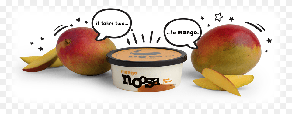 Mango For It Noosa Yoghurt, Apple, Food, Fruit, Plant Png