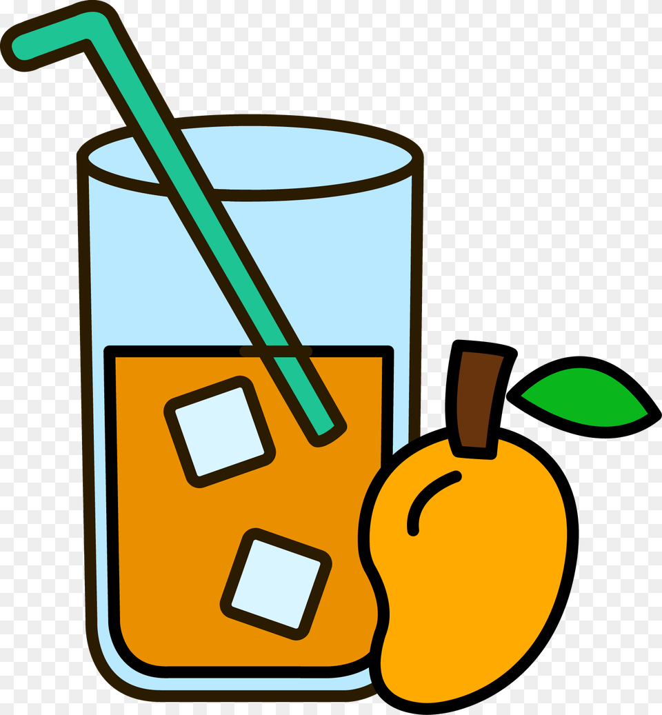 Mango Juice Clipart Transparent Mango Juice Clipart, Beverage, Food, Fruit, Plant Png Image