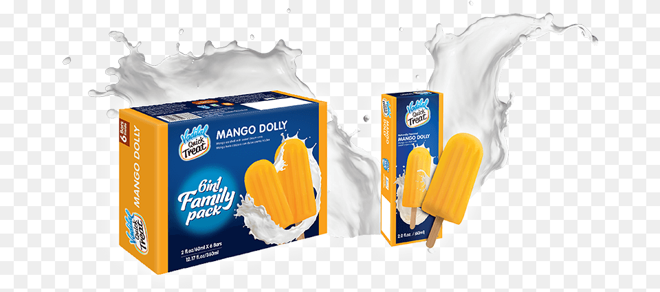 Mango Pack 6 In Ice Cream Chocobar Box, Beverage, Milk, Dairy, Food Free Png Download