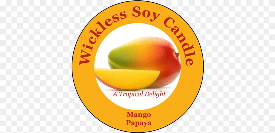 Mango Papaya Soy Candle, Food, Fruit, Plant, Produce Png Image