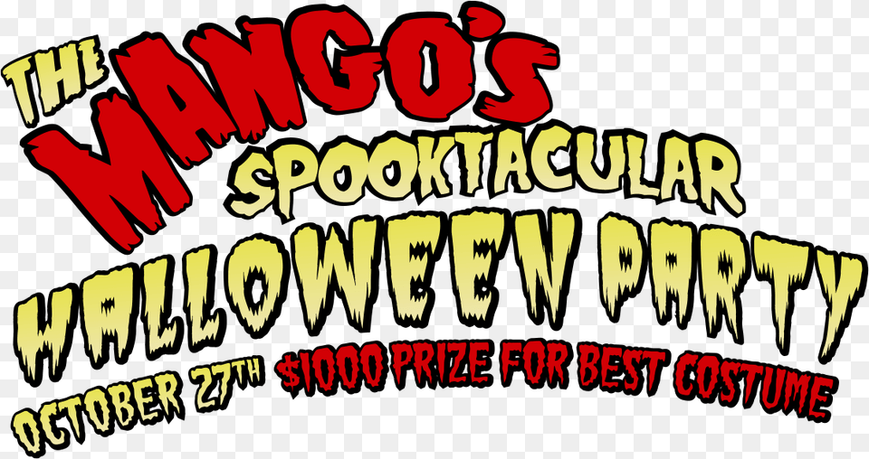 Mango S Spooktacular Halloween Party October 27th With Illustration, Text, Baby, Person, Face Free Transparent Png