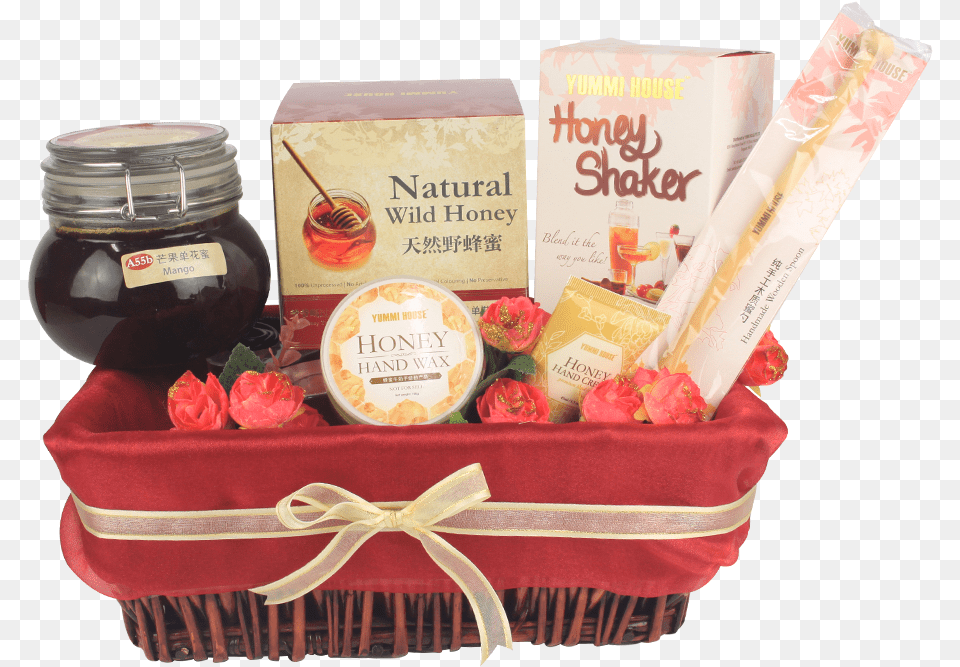 Mango Set Gift Basket, Jar, Food Free Transparent Png