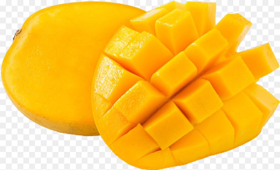 Mango Slice Background Mango, Food, Fruit, Plant, Produce Free Transparent Png