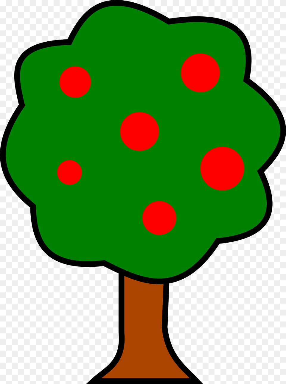 Mango Tree Clipart At Getdrawings Simple Tree With Fruits, Pattern, Light, Traffic Light, Person Png