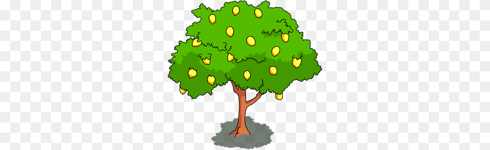 Mango Tree Clipart Vectors And Icons For, Green, Plant, Vegetation, Oak Png Image