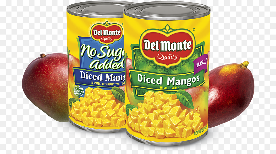 Mangos Del Monte Fruit Mix, Aluminium, Can, Tin, Food Png Image