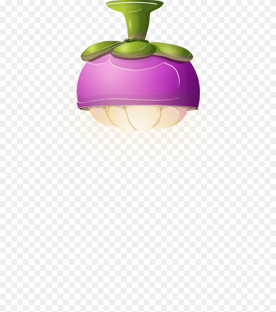 Mangosteen Ceiling Lamp Clipart, Food, Plant, Produce, Turnip Png Image