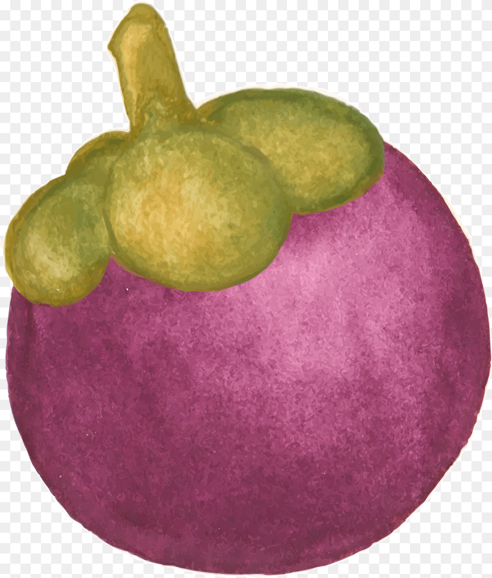 Mangosteentropical Fruitpurple Vector Graphicsfree Gambar Animasi Buah Manggis, Food, Produce, Fruit, Plant Png Image
