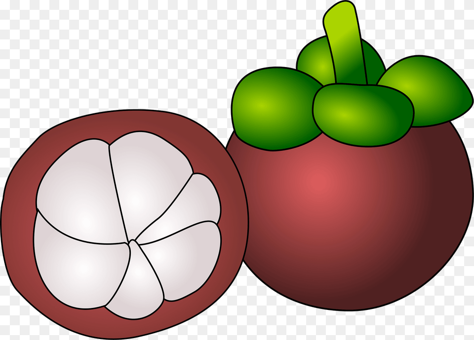 Mangostein Clipart, Food, Fruit, Plant, Produce Free Png