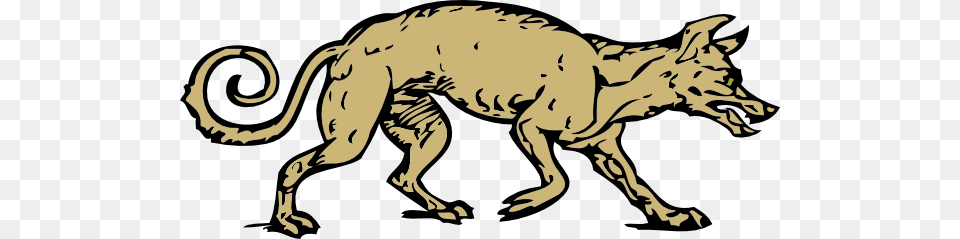 Mangy Dog Clip Art, Animal, Coyote, Mammal, Canine Free Png Download
