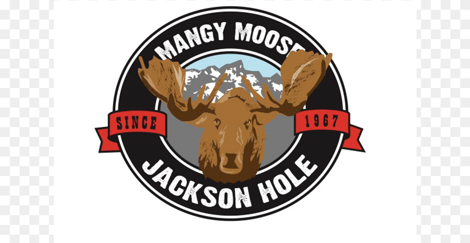 Mangy Moose Bull, Animal, Mammal, Wildlife, Logo Free Transparent Png