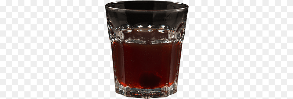 Manhattan Cocktail With J Punsch, Glass, Alcohol, Beer, Beverage Png Image