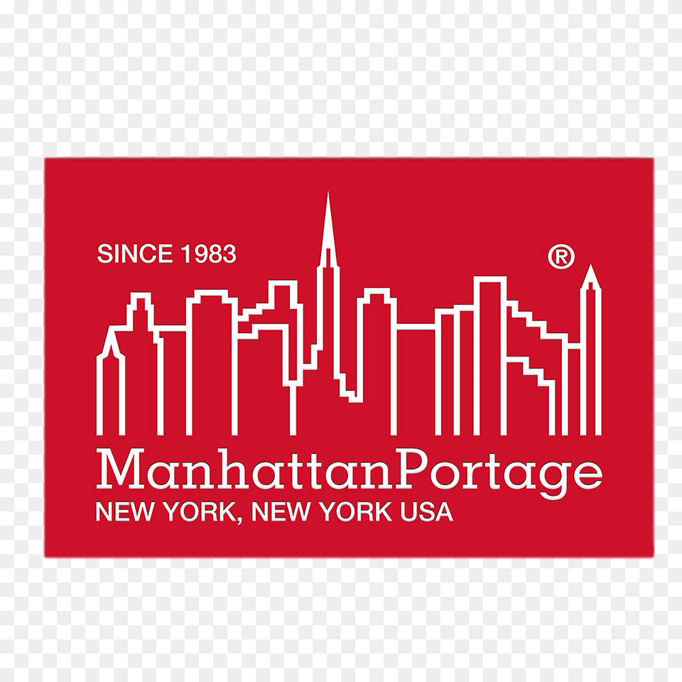 Manhattan Portage Logo, Advertisement, Poster, Dynamite, Weapon Png