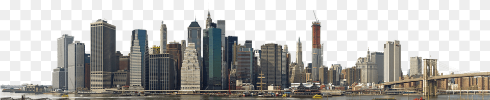 Manhattan Skyline Lower Manhattan, Architecture, Urban, Scenery, Panoramic Free Png