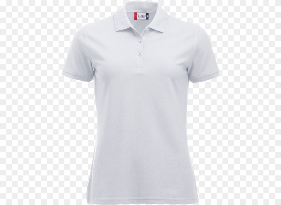 Manhatten Polo Tee Women Womens White Polo Shirt, Clothing, T-shirt Png Image