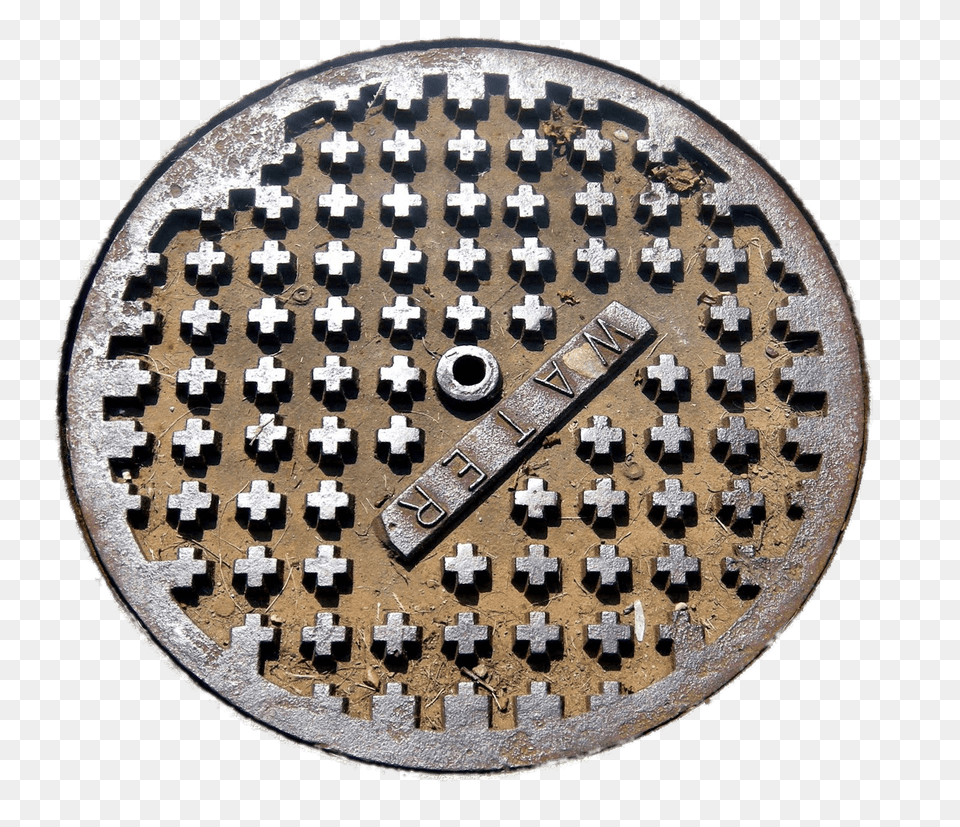 Manhole Cover Water Access, Hole, Drain, Sewer, Machine Png Image