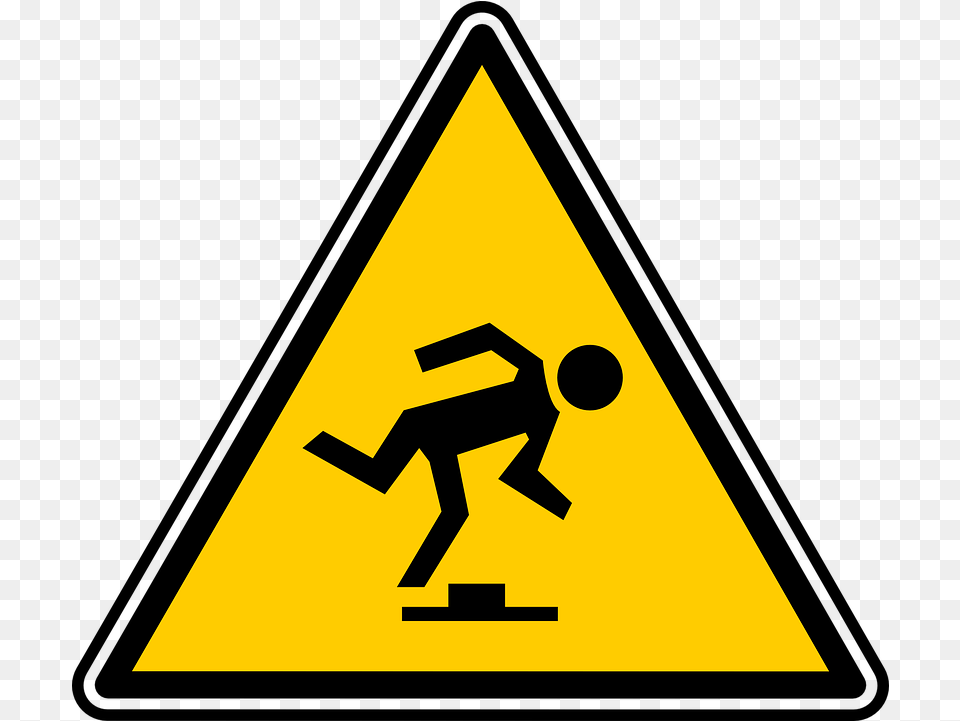 Manhole Fall Trip Toxic Warning Sign, Symbol, Road Sign Png