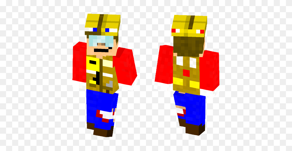 Maniac Bob The Builder Minecraft Skin For, Boy, Child, Male, Person Free Png Download