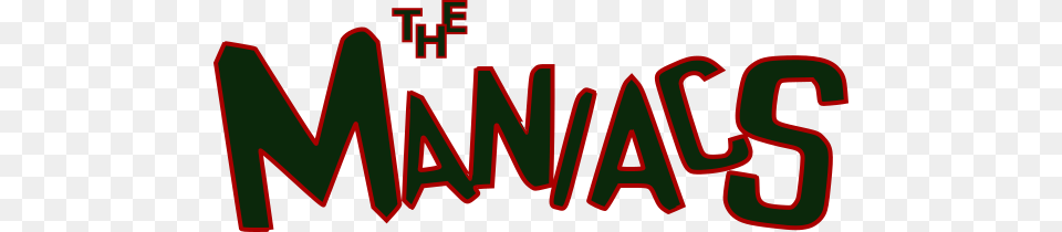 Maniacs Logo, Light, Neon, Dynamite, Text Free Png
