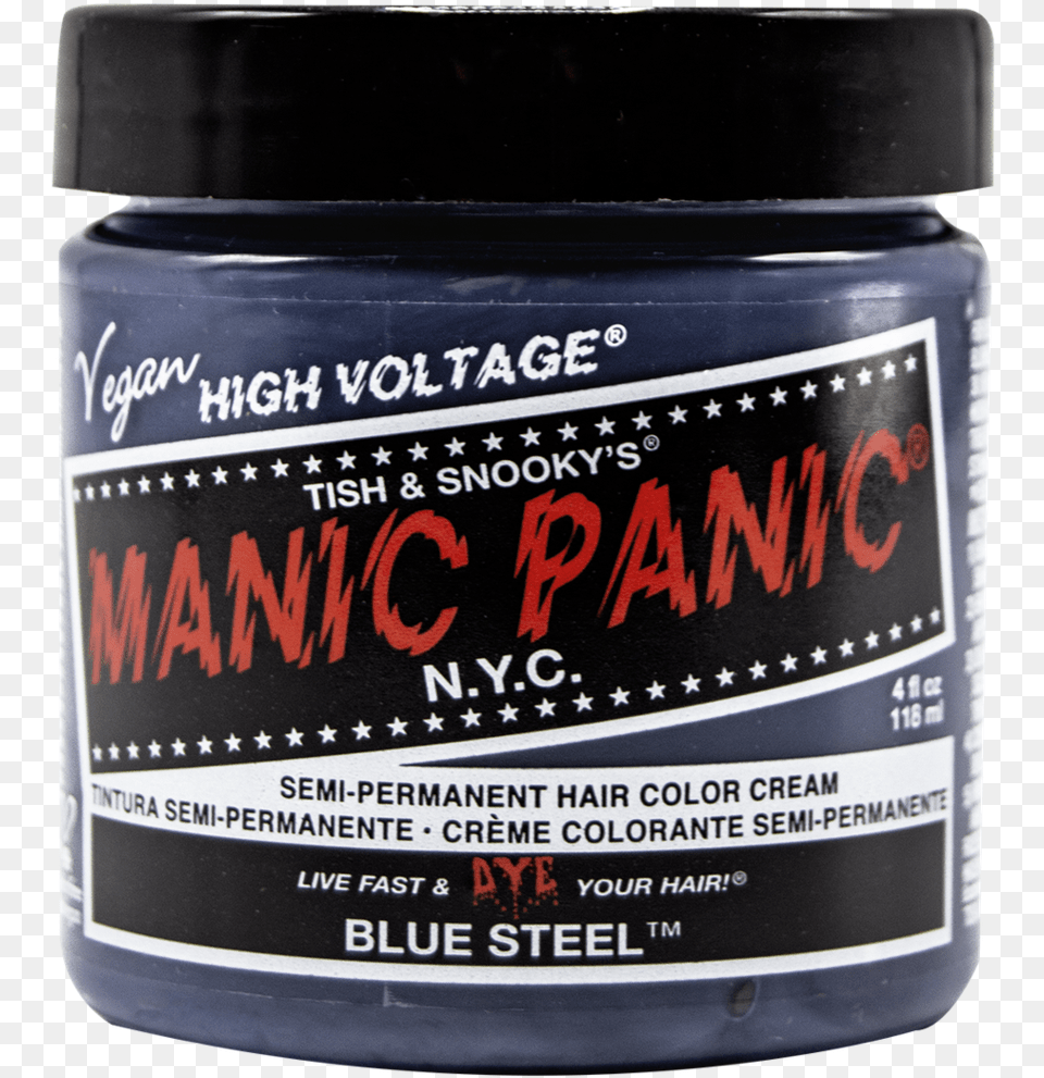 Manic Panic Hair Dye, Bottle, Can, Tin, Aftershave Png Image