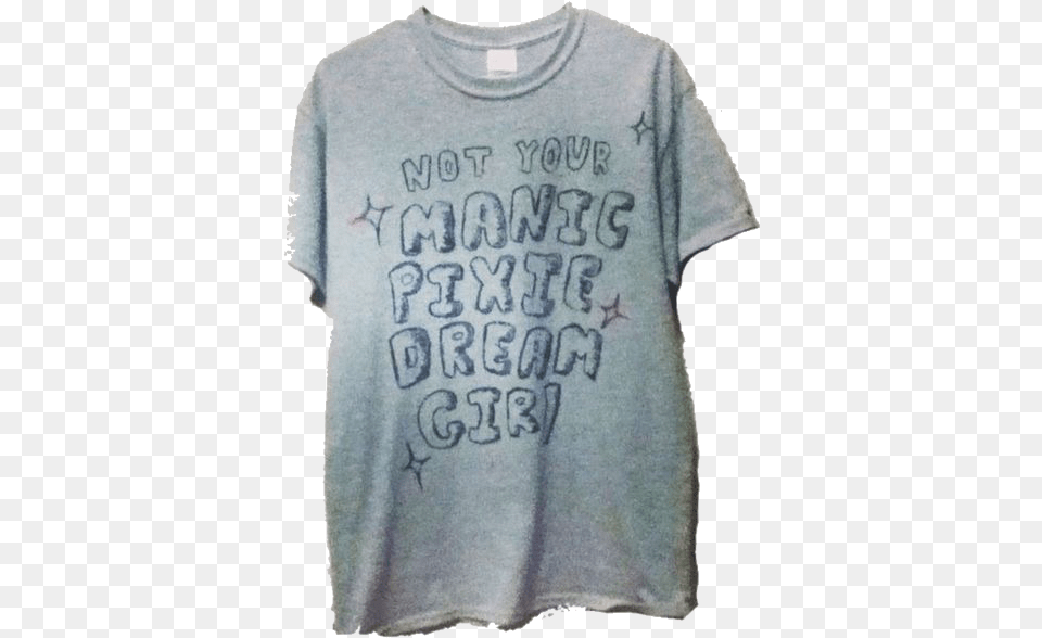 Manic Pixie Dream Girl Shirt, Clothing, T-shirt Free Png