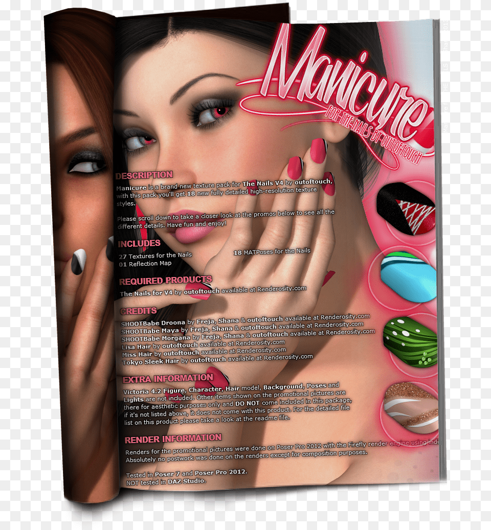 Manicure For The Nails V4 Nail, Hand, Advertisement, Body Part, Poster Free Transparent Png