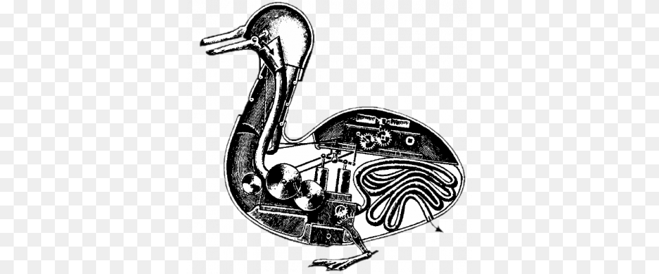 Manifestations For Animate Objects And Polymorph Other Canard Digrateur De Jacques De Vaucanson, Art, Drawing Free Png Download