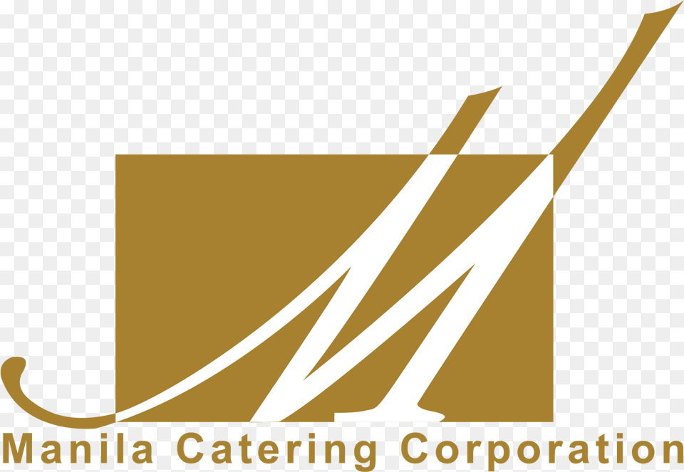 Manila Catering Corporation, Logo, Text, Bow, Weapon Png Image