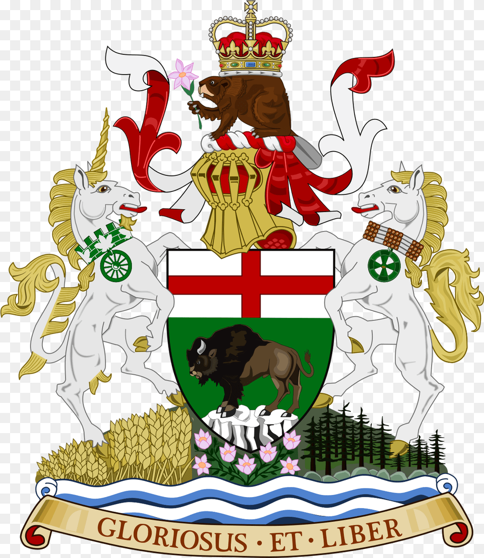 Manitoba Coat Of Arms, Emblem, Symbol, Accessories Png Image