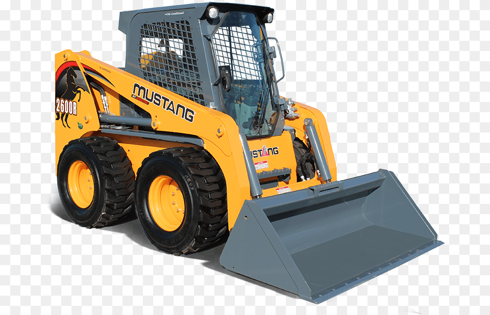 Manitou Skid Steer, Machine, Wheel, Bulldozer Png Image